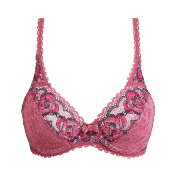 Sujetador Playtex Flower Elegance con aros encaje Delicate Rose