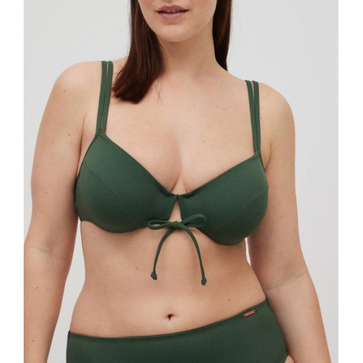 Top aro reductor YSABEL MORA 83156 D copa D micropiqué
