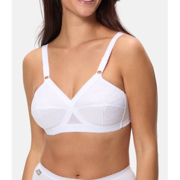 Sujetador Playtex Cruzado Mágico 556 sin aros y sin relleno