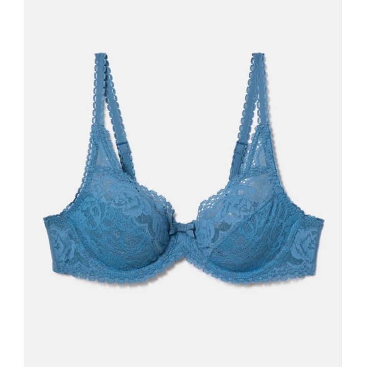 Sujetador Playtex Flower Elegance con aros Ocean Blue