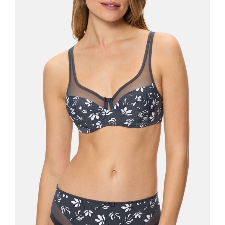 Sujetador 3983 Dim Generous Urban Bloom con aros y sin relleno