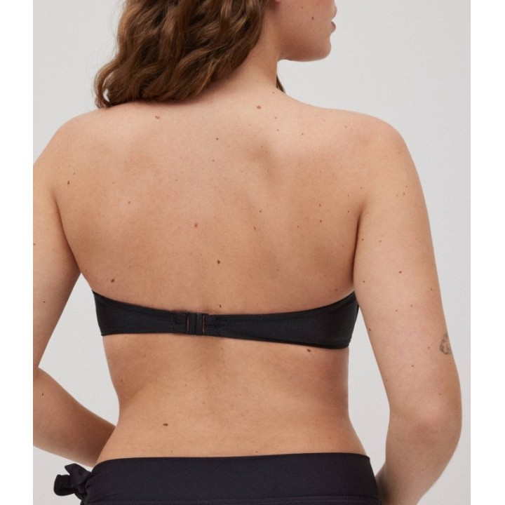 Top bandeau con relleno y aros YSABEL MORA 83058 copa B/D