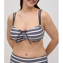 Top bikini reductor con aro copa D/F Ysabel Mora 82946
