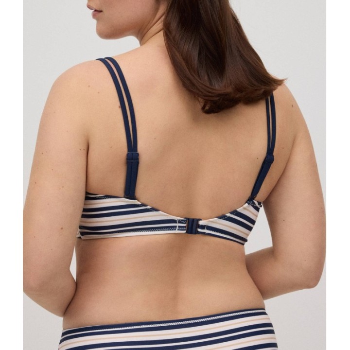 Top bikini reductor con aro copa D/F Ysabel Mora 82946