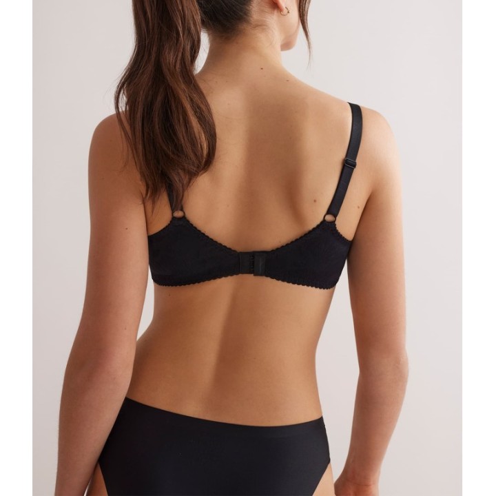 Sujetador jacquard con encaje Allegra ISC-1131 tallas grandes – Ishaï