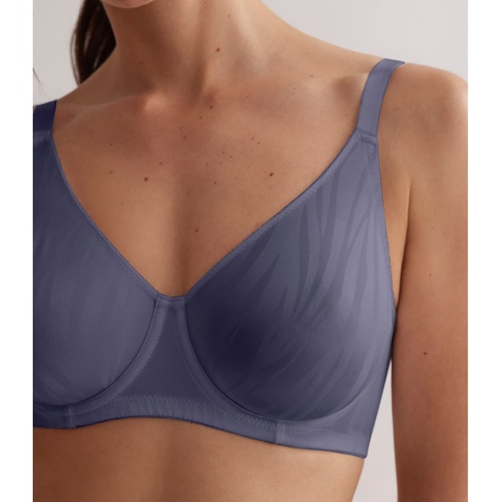 Sujetador jacquard con aros sin relleno Lia ISC-1101 Ishaï copa C tallas grandes
