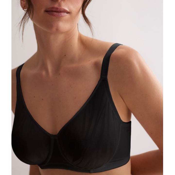 Sujetador jacquard con aros sin relleno Lia ISC-1101 Ishaï copa C tallas grandes