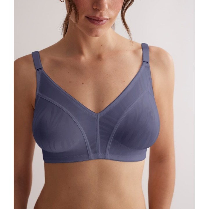 Sujetador Gabriela ISC1091 jacquard sin aros Copa C tallas grandes