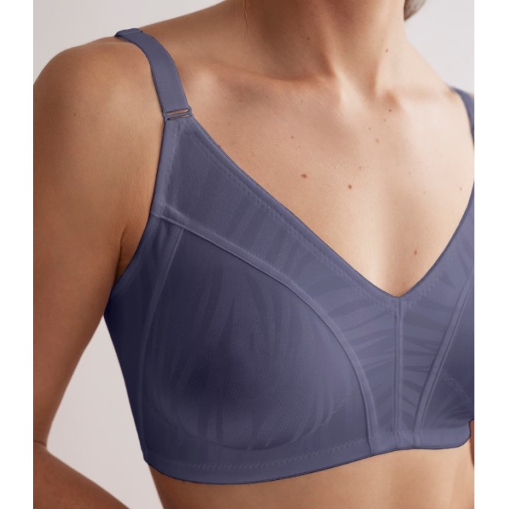 Sujetador Gabriela ISC1091 jacquard sin aros Copa C tallas grandes