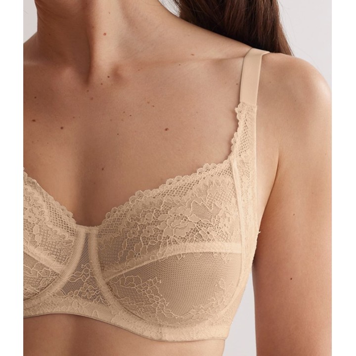 Sujetador encaje tallas grandes Agatha ISC1071 Ishaï