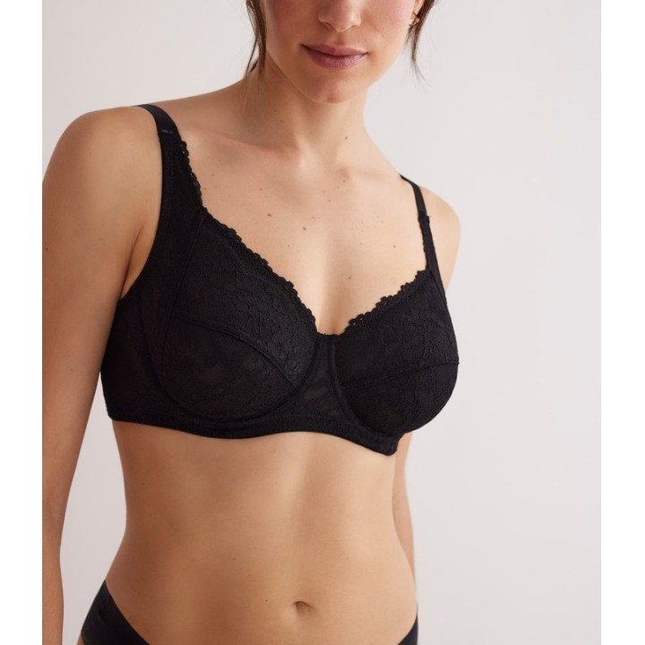 Sujetador encaje tallas grandes Agatha ISC1071 Ishaï
