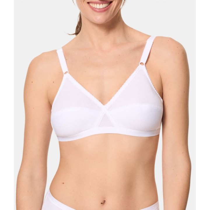 Sujetador sin aros Essential Support Cotton Playtex 1612