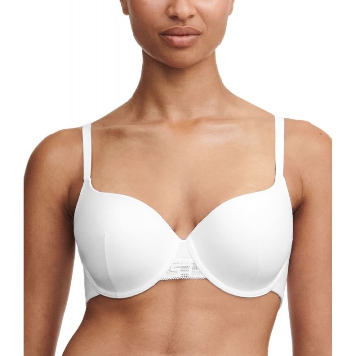 Sujetador Chantelle Mellow Bliss Blanco con aros y copas contorneadas C41PN0