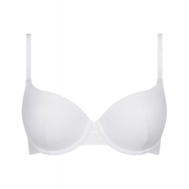 Sujetador Chantelle Mellow Bliss Blanco con aros y copas contorneadas C41PN0