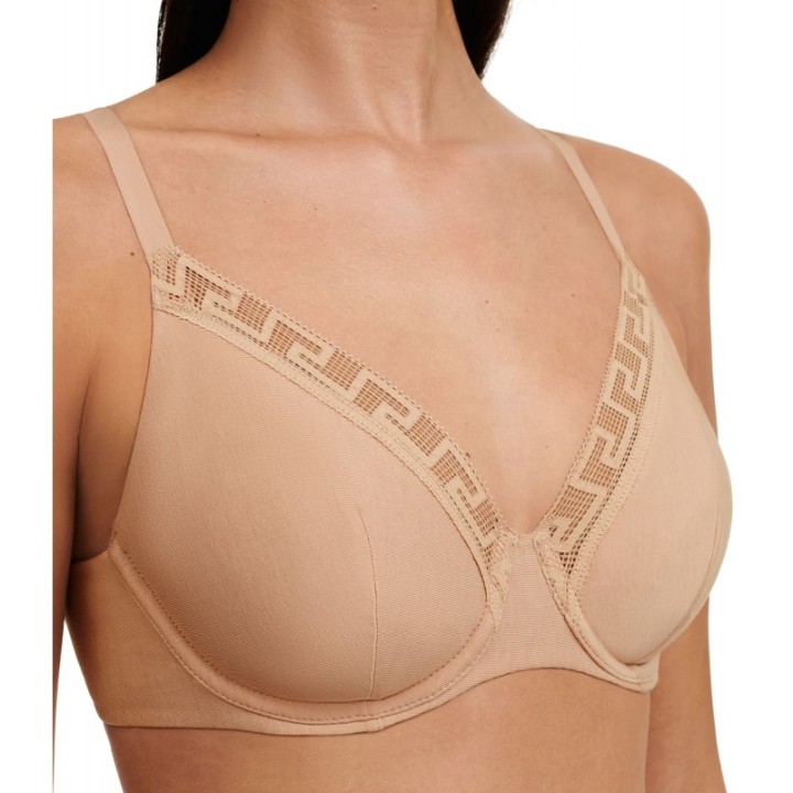 Sujetador Chantelle Mellow Bliss piel con aros C41PM0