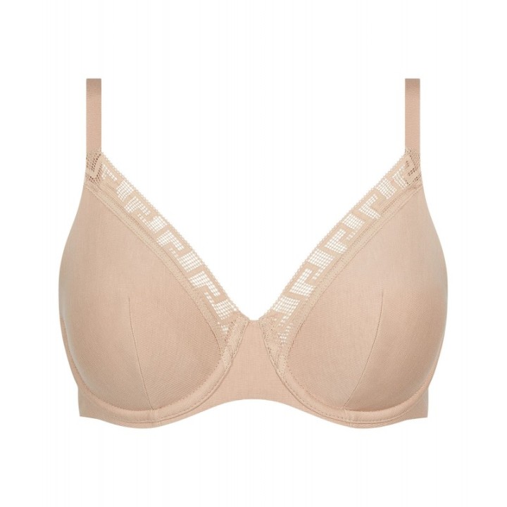 Sujetador Chantelle Mellow Bliss piel con aros C41PM0