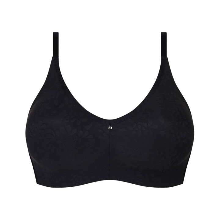 Sujetador sujeción sin aros Chantelle Comfort Chic negro