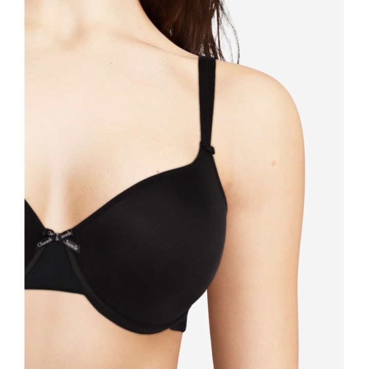 Sujetador Preformado CHANTELLE Basic Invisible Negro C12410