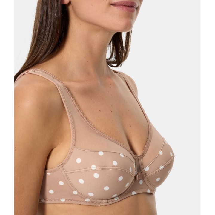 Sujetador DIM Generous Estampado Classy DOTTY AUV