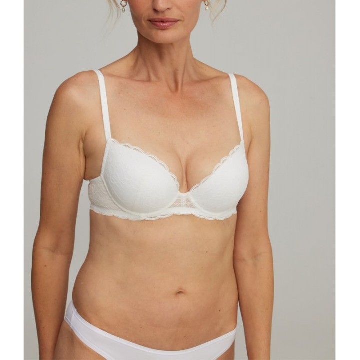 Sujetador Push UP PROMISE W1871 con aro y encaje
