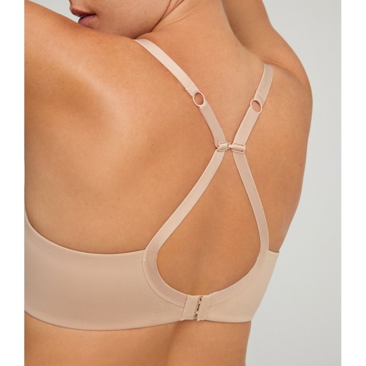 Sujetador Reductor PROMISE W1861 con Aros - Sin Relleno, Efecto Hasta 1 Talla Menos