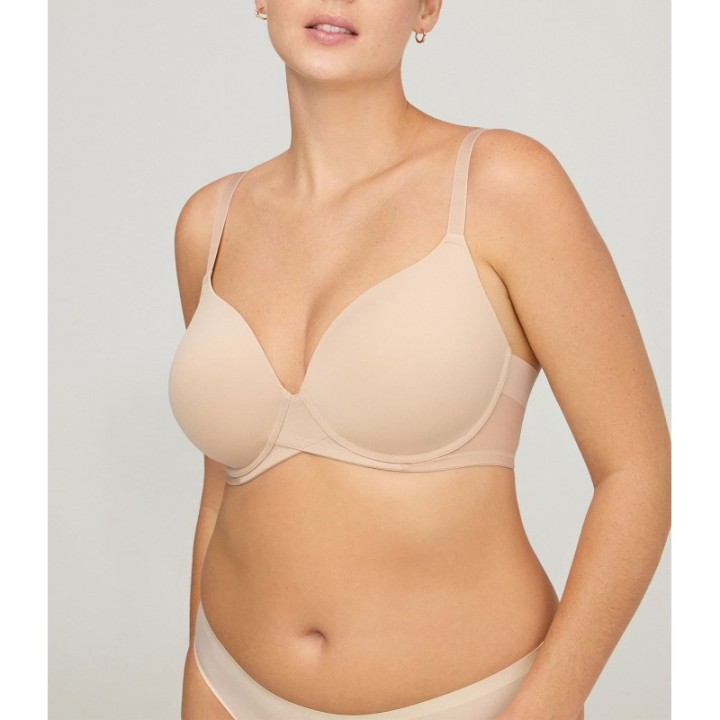 Sujetador con aros y relleno PROMISE W1831 - Copa capacidad