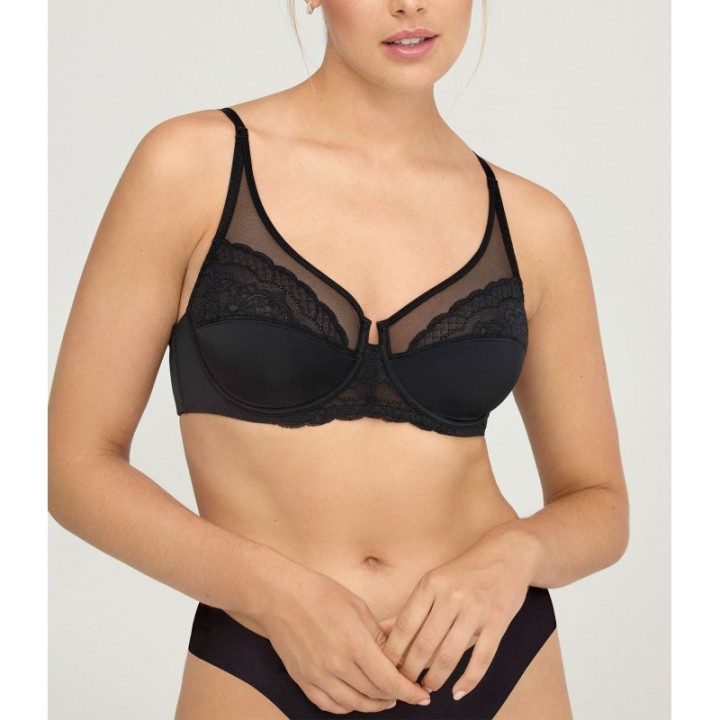 Sujetador PROMISE W1891 con aros y sin relleno, tallas grandes