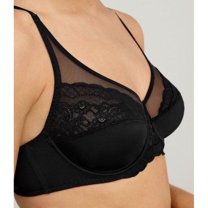 Sujetador PROMISE W1891 con aros y sin relleno, tallas grandes