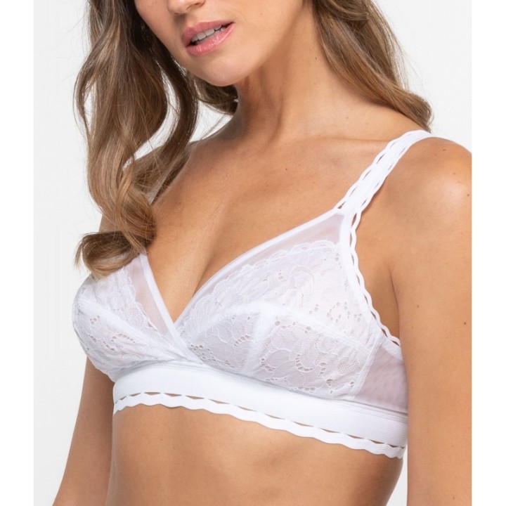 Sujetador Playtex Recycled Classic Lace BVS sin aros