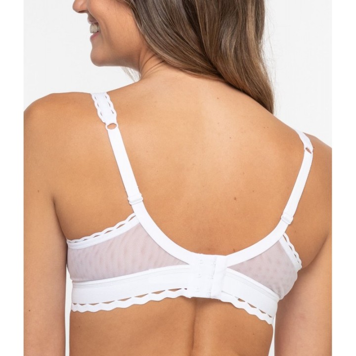 Sujetador Playtex Recycled Classic Lace BVS sin aros