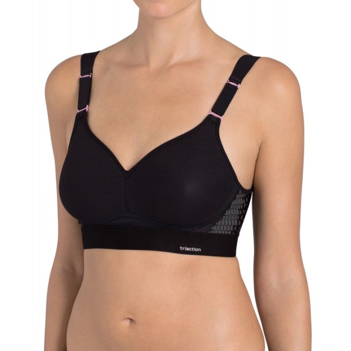 Sujetador Deportivo TRIUMPH Triaction Hybrid Lite P Negro 162782