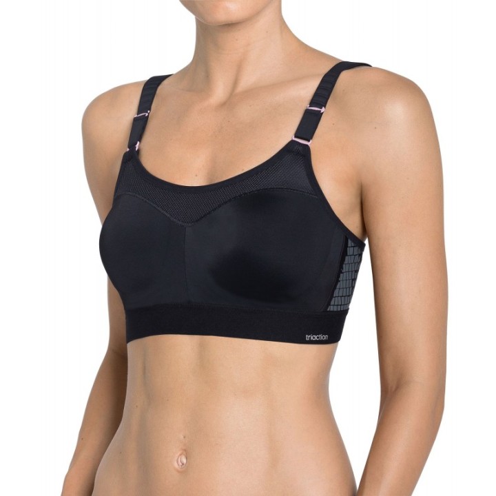 Sujetador Deportivo TRIUMPH Triaction Control Lite 165861 Negro