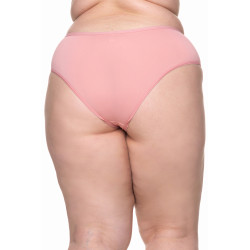 Plus-size panty with elastic and lace - Camilla|