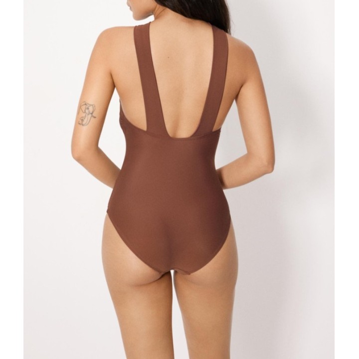 Bañador Reductor YSABEL MORA 83472 B Marfil