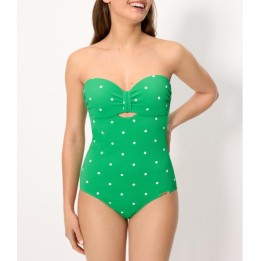 Bañador Bandeau Reductor YSABEL MORA 83444B - Copa B con Aros y Relleno