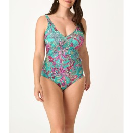 Bañador Reductor PROMISE S10896 Copa C - Tejido Jacquard