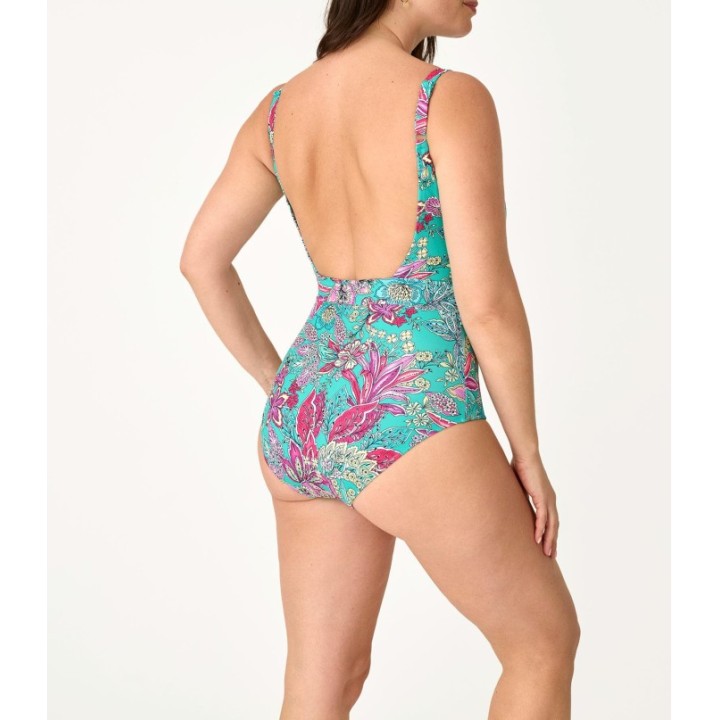 Bañador Reductor PROMISE S10896 Copa C - Tejido Jacquard