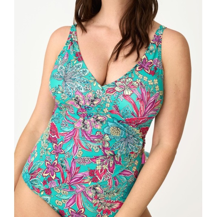Bañador Reductor PROMISE S10896 Copa C - Tejido Jacquard