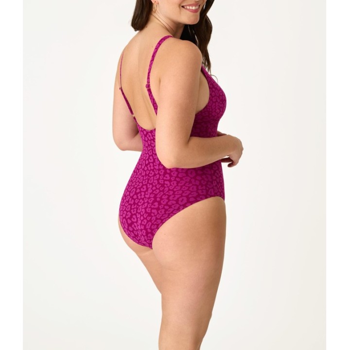 Bañador Reductor PROMISE S10856 Copa C - Tejido Jacquard