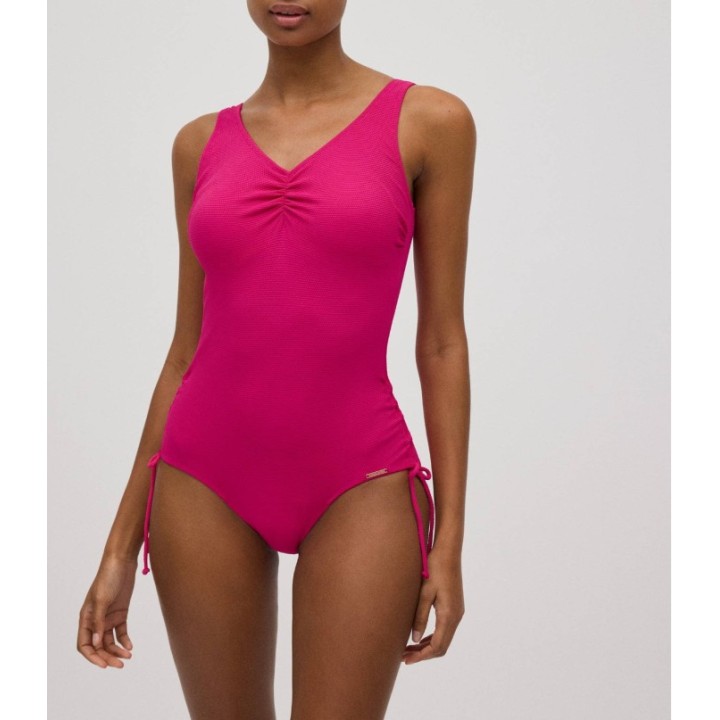 Bañador Reductor YSABEL MORA 83127 B Rosa - Copa B con Relleno