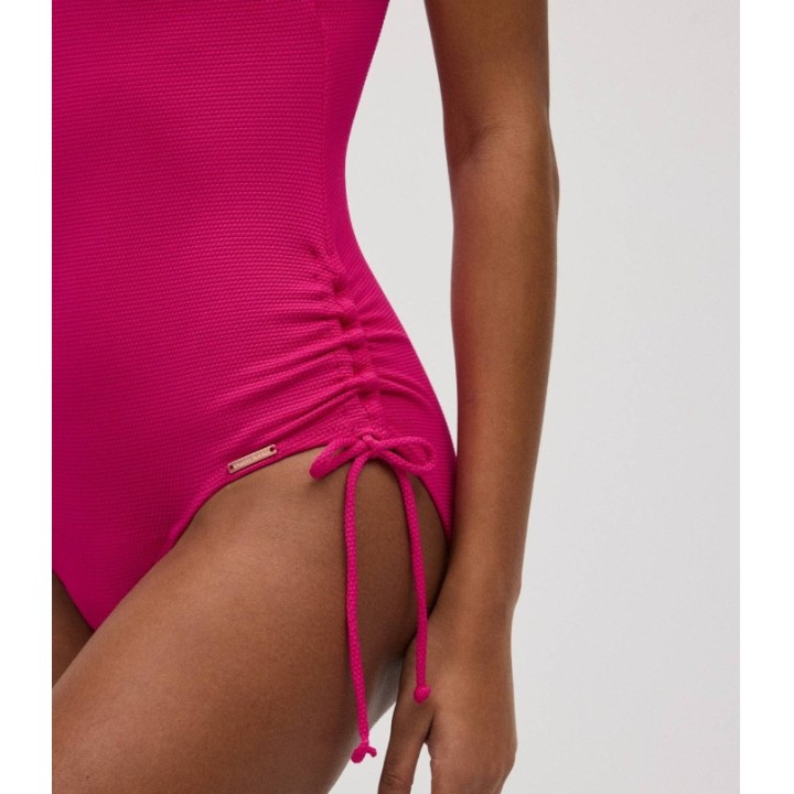Bañador Reductor YSABEL MORA 83127 B Rosa - Copa B con Relleno