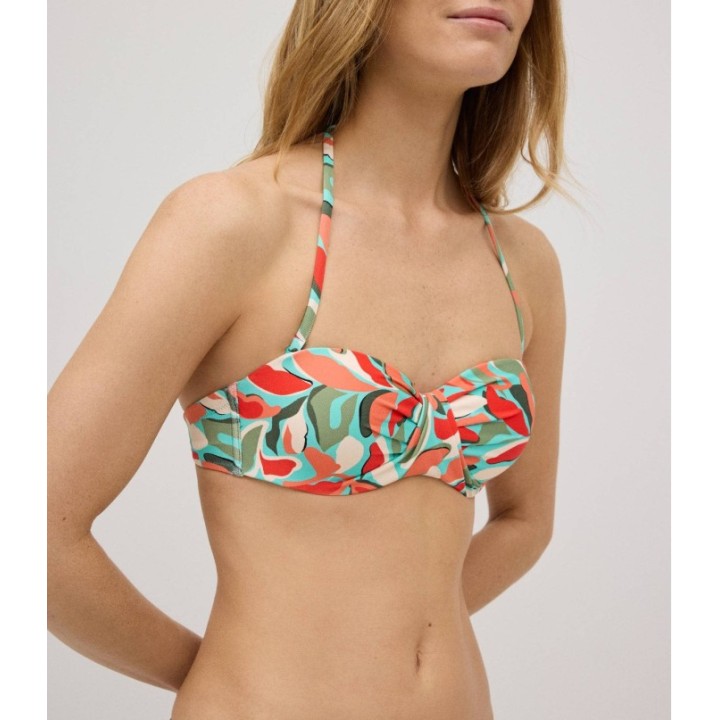 Top Bandeau YSABEL MORA 83105 B - Copa B con Aros y Relleno