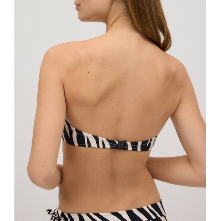 Top Bandeau YSABEL MORA 83056 B/D con Aros y Relleno