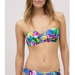 Top Bandeau YSABEL MORA 83013 B con Aros y Relleno
