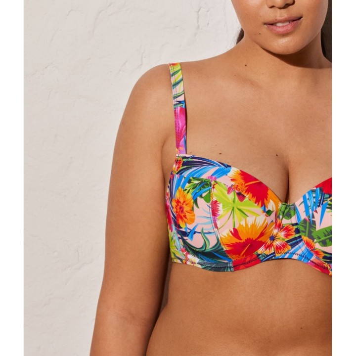 Top Aro YSABEL MORA 82238 E - Copa E con Relleno y Tirantes Multiposición