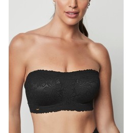 Modrček Bandeau Selmark 10916 s cvetličnim vzorcem