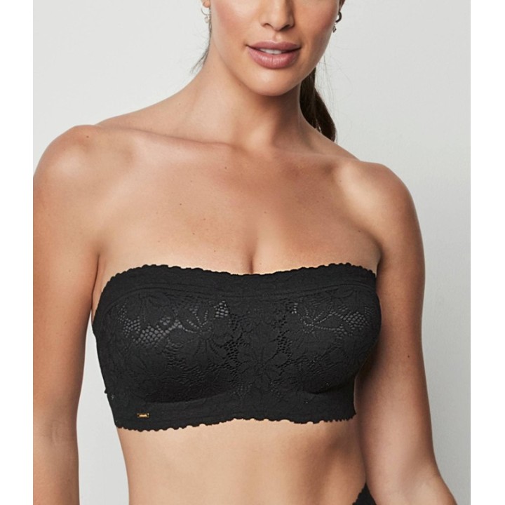 Bandeau BH Selmark 10916 med blomsterprint