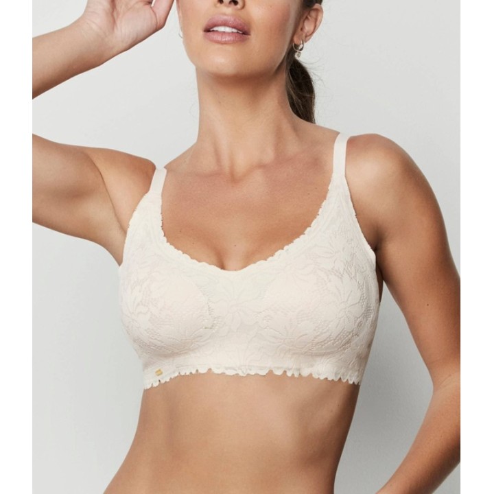 Sujetador Bandeau Selmark 10910 con Copas Foam Extraíbles