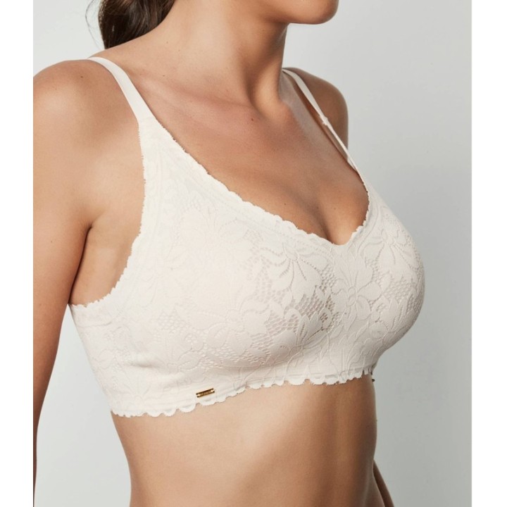 Sujetador Bandeau Selmark 10910 con Copas Foam Extraíbles