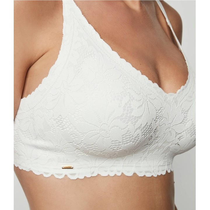Sujetador Bandeau Selmark 10910 con Copas Foam Extraíbles